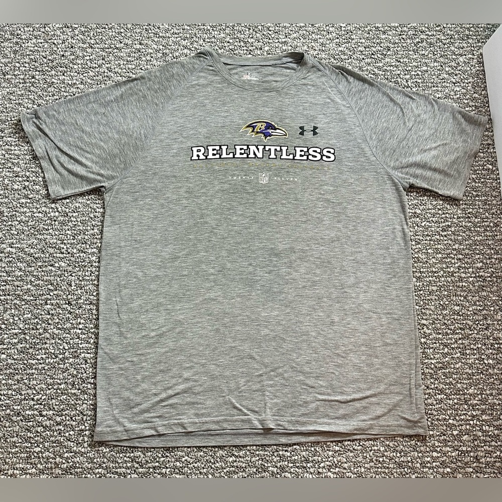 Under Armour Ravens Relentless T-Shirt Men’s XL